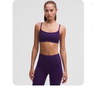 Lululemon wunder train strappy racer bra light support